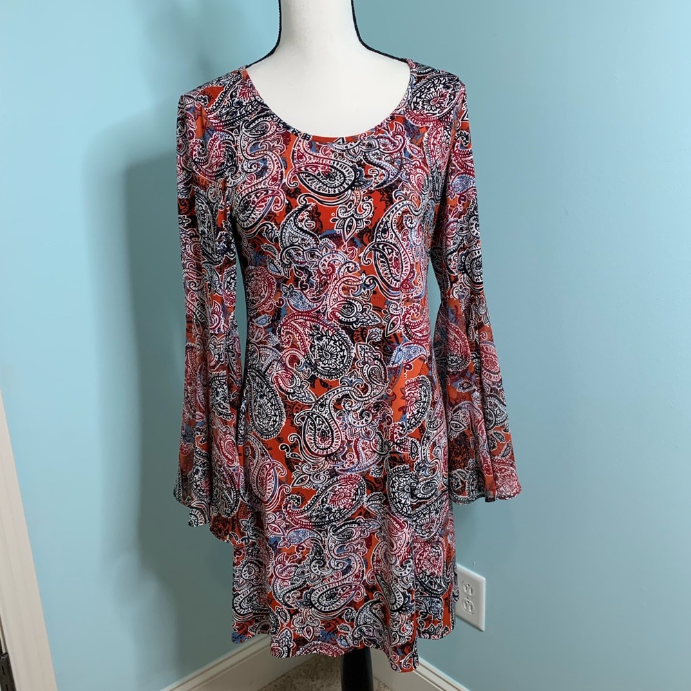 MSK Paisley dress size small